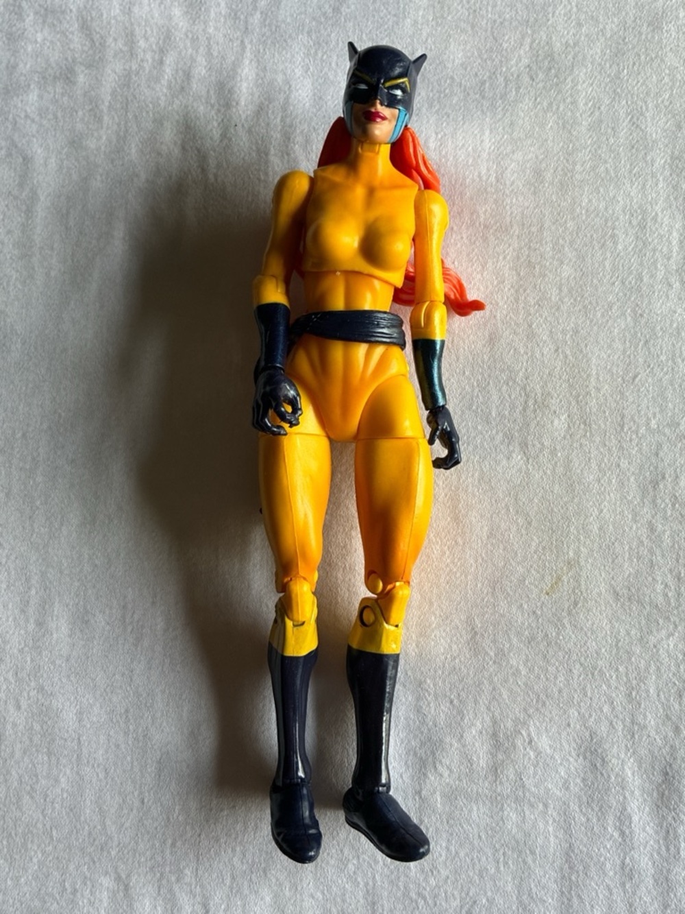 Marvel Yellow and Black Female Superhero Action Figure